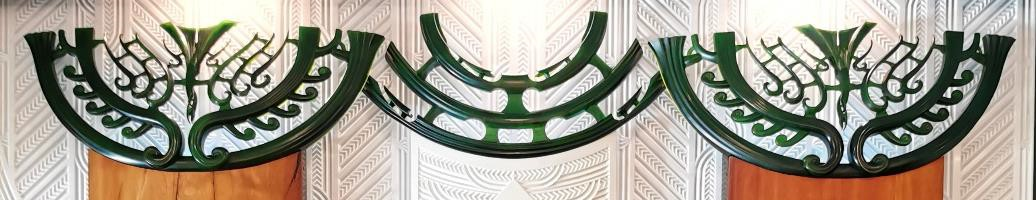 Foyer carving canopy