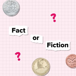 A graphic with the words "Fact or Fiction?" in bold