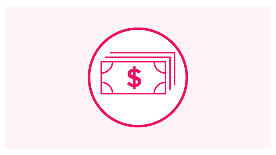 Pile of banknotes icon