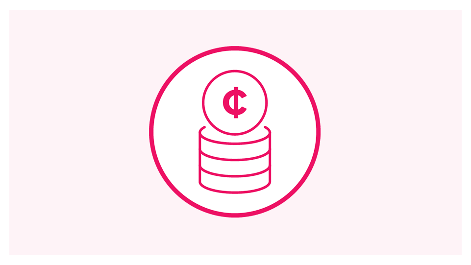 Pile of coins icon