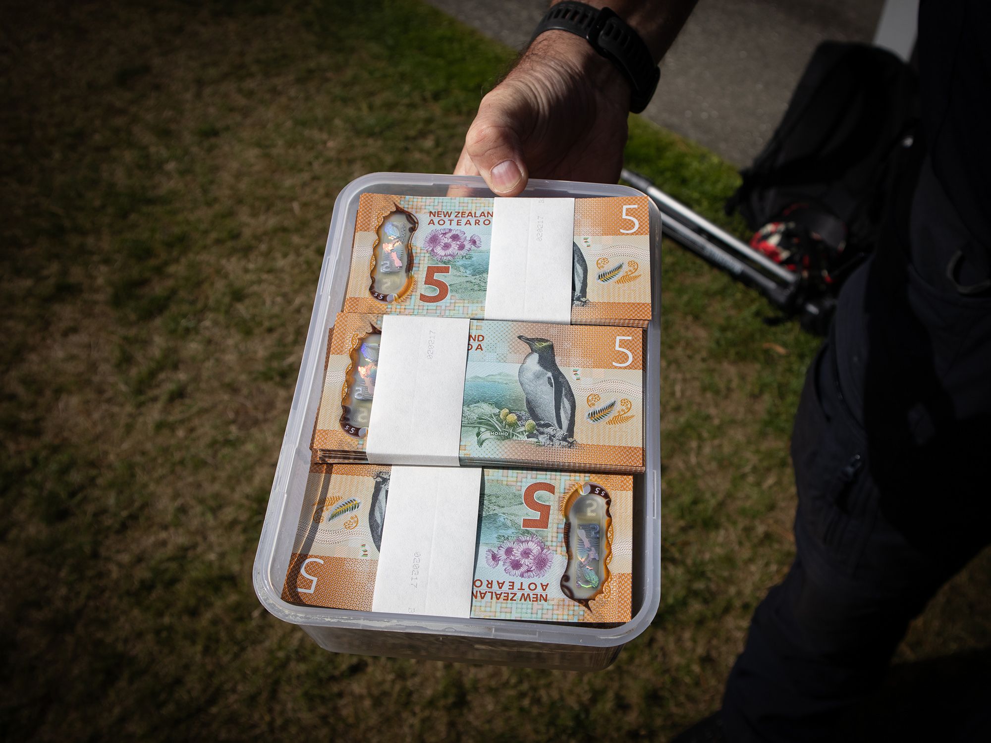 $5 banknotes used for training