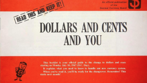 Dollars and cents and you booklet tile